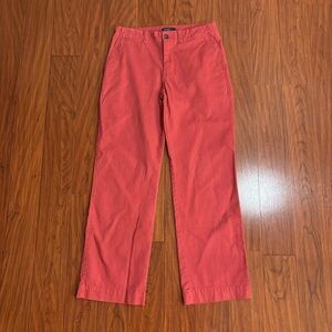 Polo Ralph Lauren Chino Khaki Pants Salmon Pink Boys 12 Salmon Pink Preppy